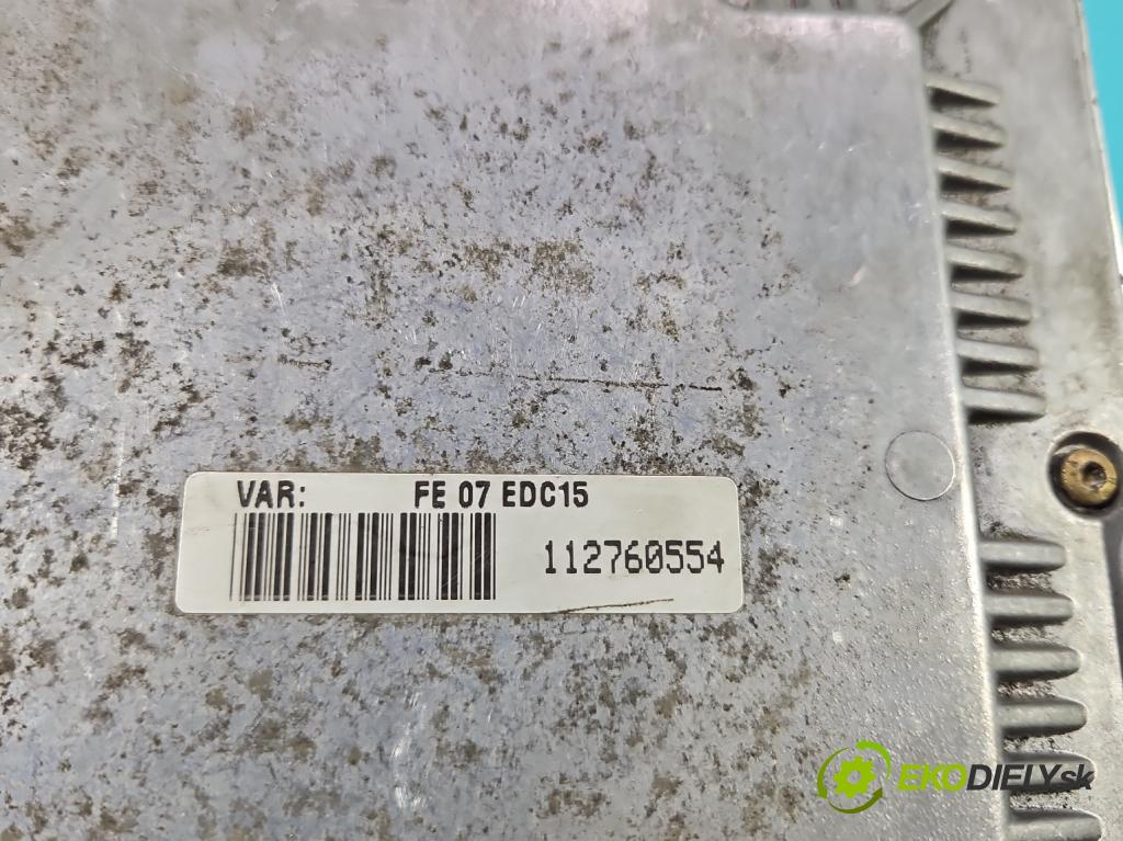 Fiat Ulysse II 2002-2010 2.0 jtd 109 HP manual 80 kW 1997 cm3 5- riadiaca jednotka motora 0281010764