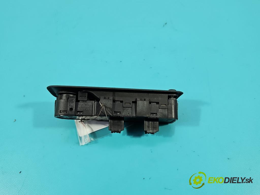 Fiat Ulysse II 2002-2010 2.0 jtd 109 hp manual 80 kW 1997 cm3 5- Přepínač oken zpětných zrcátek 14957520XT