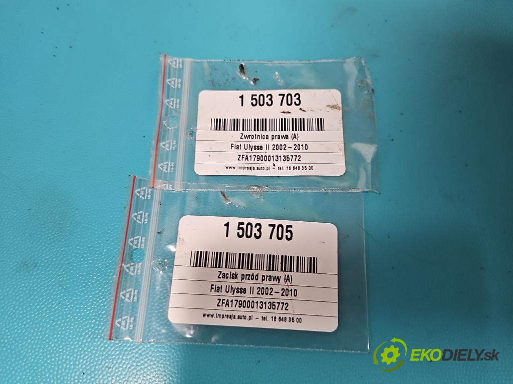 Fiat Ulysse II 2002-2010 2.0 jtd 109 hp manual 80 kW 1997 cm3 5- náboj pravé  (Náboj kola)