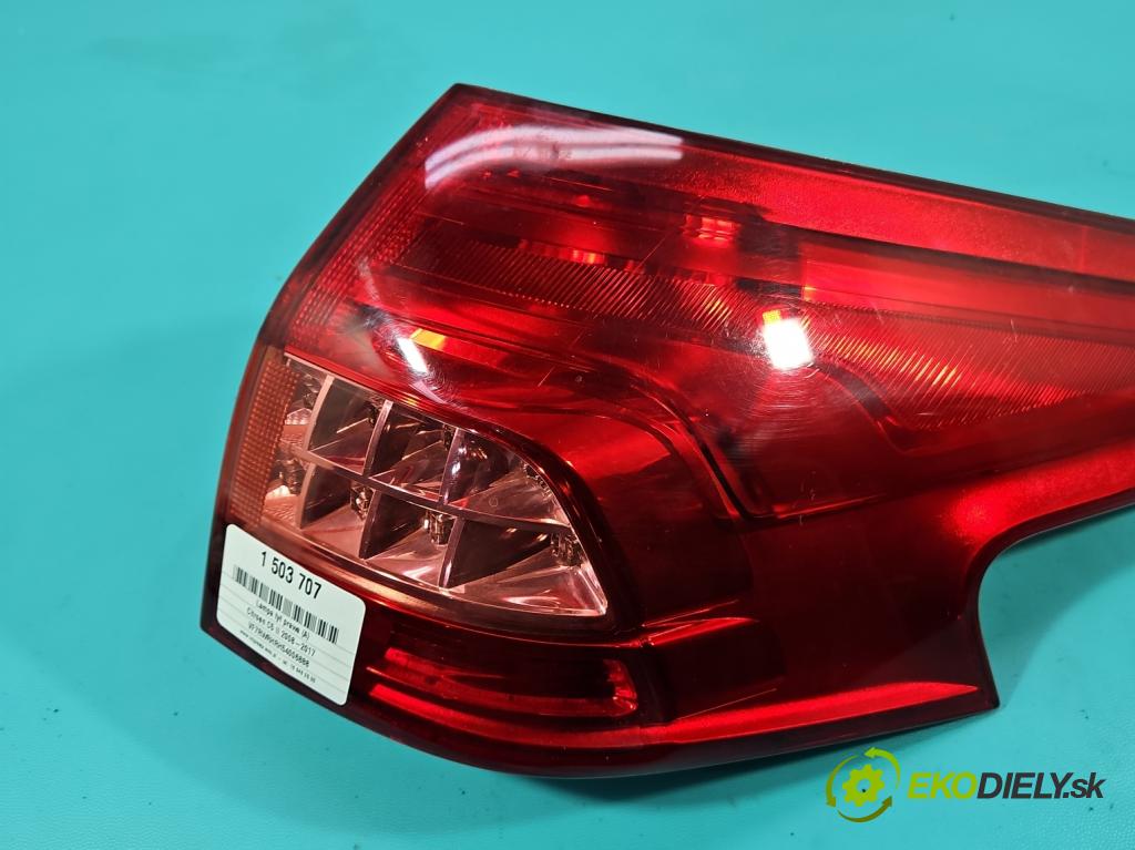 Citroen C5 II 2008-2017 2.0 hdi 136hp manual 100 kW 1997 cm3 5- světlo zadní pravé VP8X8X-13404-AX (Klika dveří ostatní)