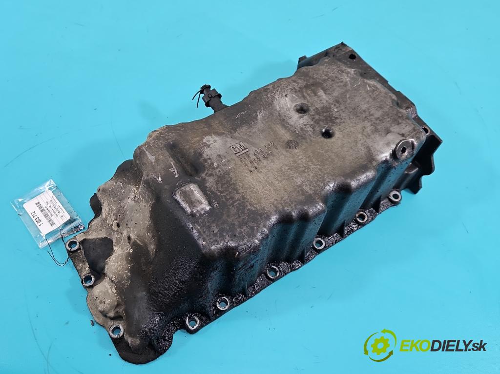 Opel Zafira A 1999-2005 2.0 dti 101 HP manual 74 kW 1995 cm3 5- vaňa olejová R90400247 (Olejová vaňa)