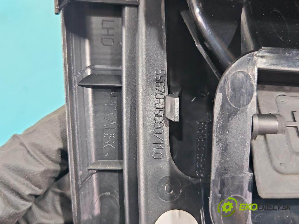 Toyota Avensis III T27 2009-2018 2.2 D-CAT 150 hp automatic 110 kW 2231 cm3 5- lišta ozdobná interiéry: 55670-05090