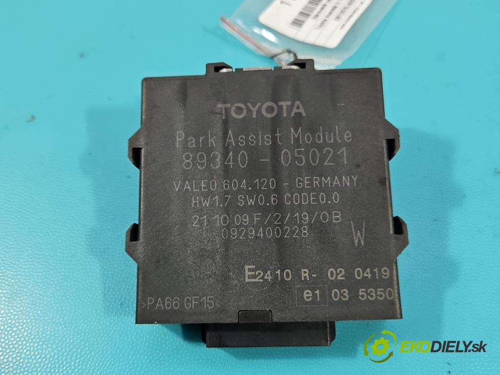 Toyota Avensis III T27 2009-2018 2.2 D-CAT 150 hp automatic 110 kW 2231 cm3 5- řídící jednotka parkování 89340-05021