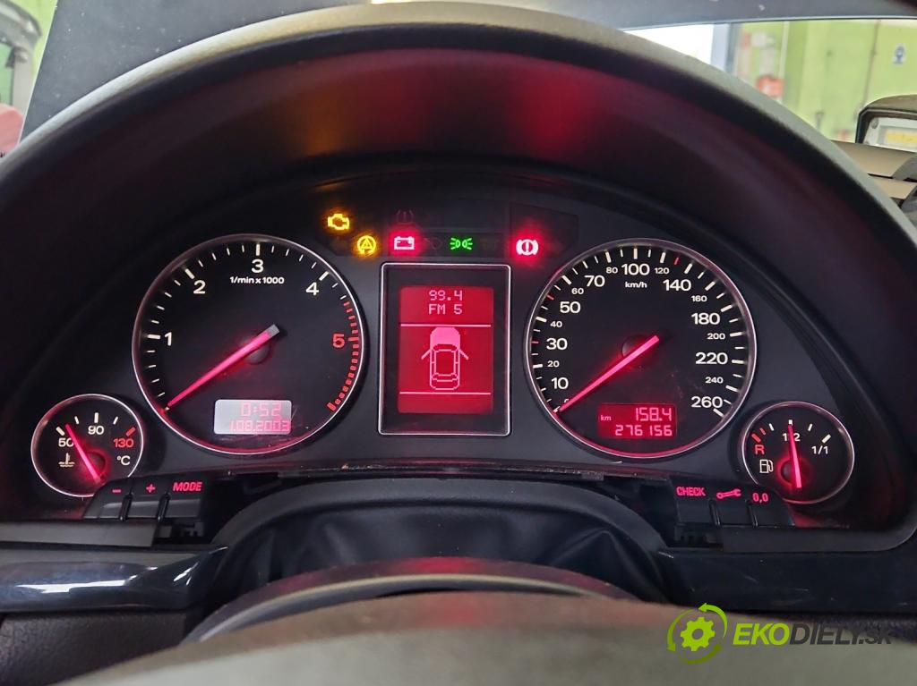 Audi A4 B6 2000-2004 1.9 tdi 101 HP manual 74 kW 1896 cm3 4- prístrojovka/ budíky 8E0920900M (Prístrojová doska)