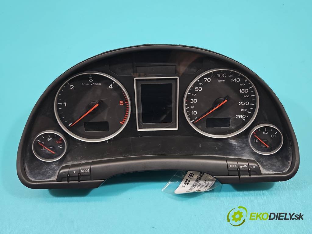 Audi A4 B6 2000-2004 1.9 tdi 101 HP manual 74 kW 1896 cm3 4- prístrojovka/ budíky 8E0920900M (Prístrojová doska)