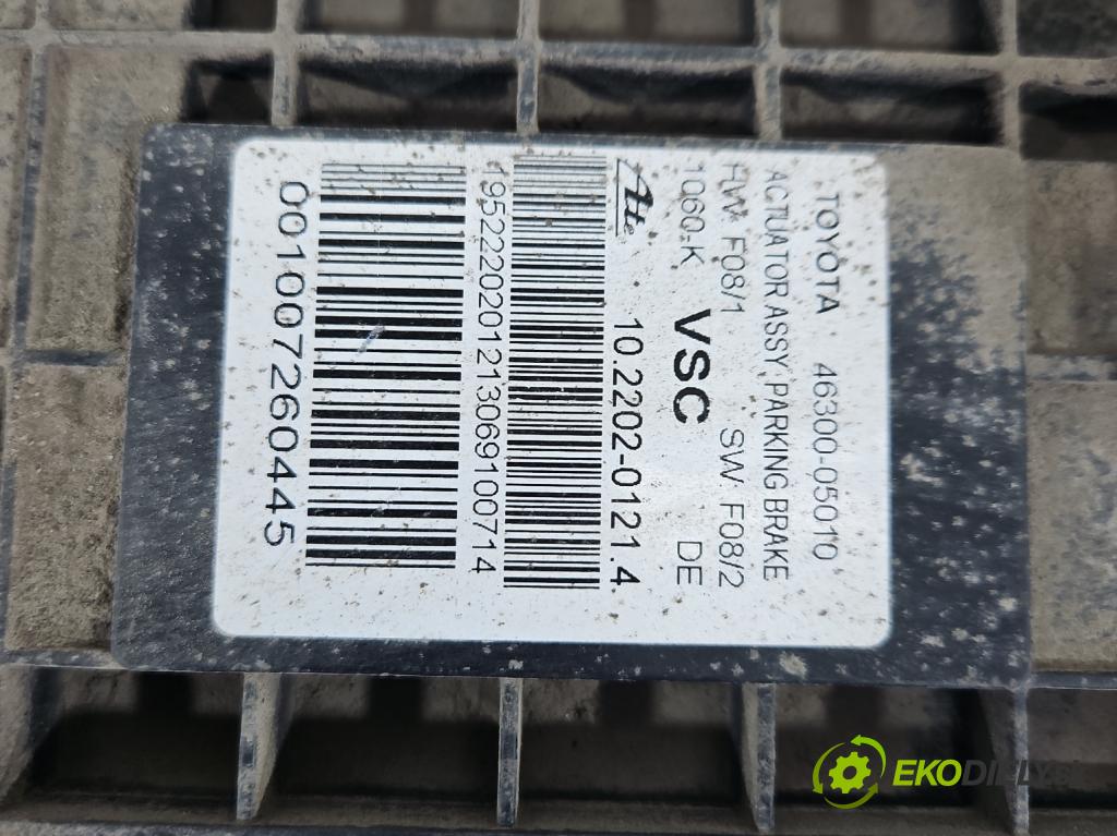 Toyota Avensis III T27 2009-2018 2.2 D-CAT 150 HP automatic 110 kW 2231 cm3 5- Brzda manuál: elektrický: 46300-05010 (Ručná brzda)