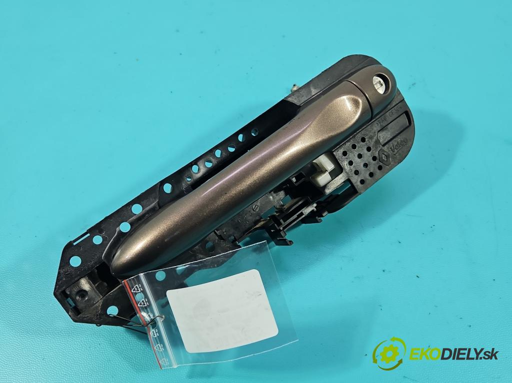 Renault Scenic III 2009-2016 1.5 dci 106 HP manual 78 kW 1461 cm3 5- rukoväť predné ľavé mimo: 806070032R (Kľučka dverí vonkajšia predná ľavá)