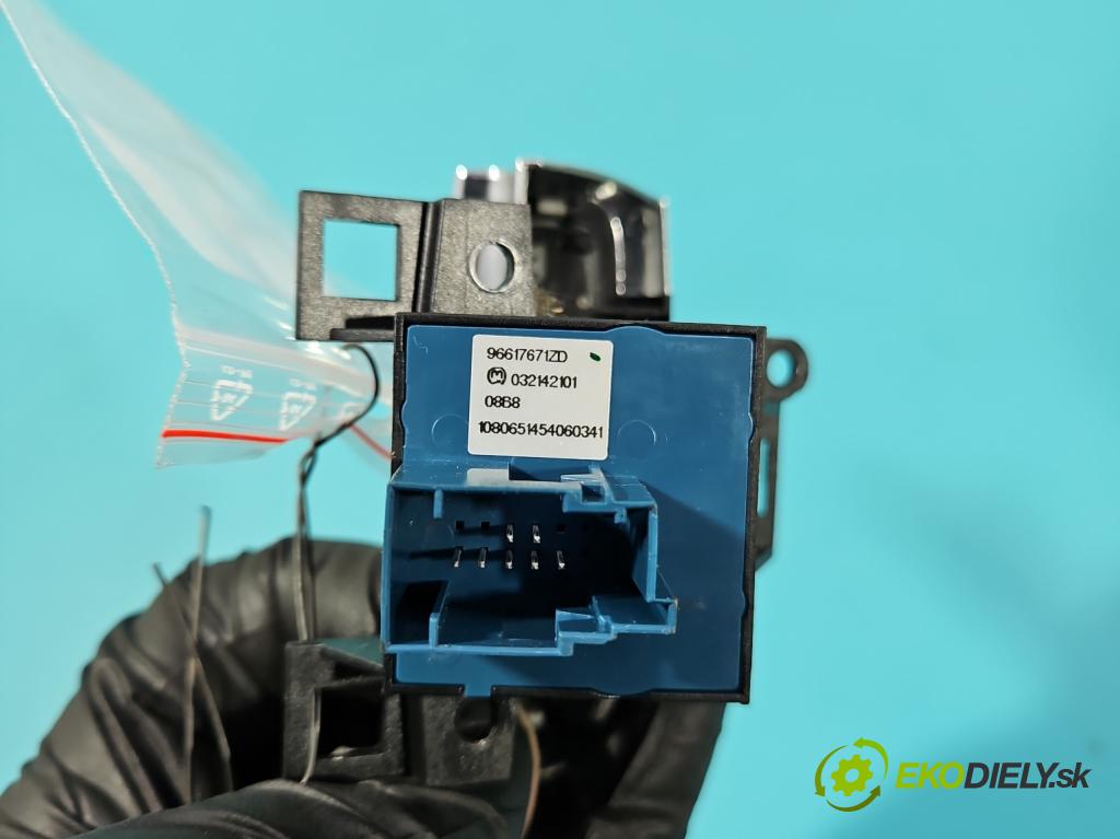 Citroen C5 II 2008-2017 2.0 hdi 136 HP manual 100 kW 1997 cm3 5- prepínač brzda: ručný 96617671ZD (Prepínacie páčky pod volantom)