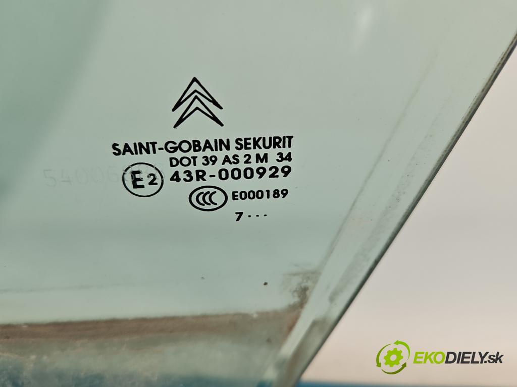 Citroen C5 II 2008-2017 2.0 hdi 136hp manual 100 kW 1997 cm3 5- sklo dveře přední levé