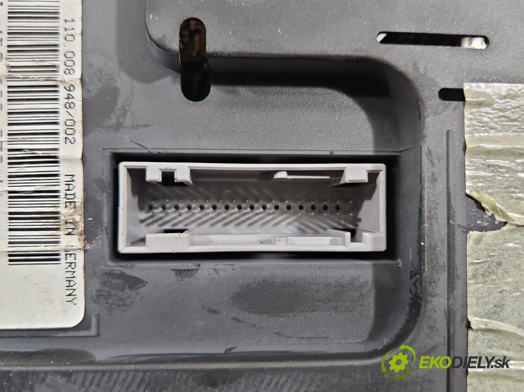 Audi A6 C5 1997-2004 1.8 T 150 HP manual 110 kW 1781 cm3 5- prístrojovka/ budíky 4B0920930L (Prístrojová doska)