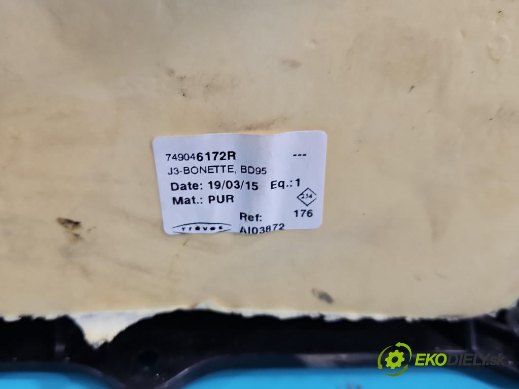 Renault Megane III 2008-2016 1.5 dci 110 HP manual 81 kW 1461 cm3 5- Páka: Změny: stupeň,rýchlosť 749046172R (Rýchlostná páka (kulisa))