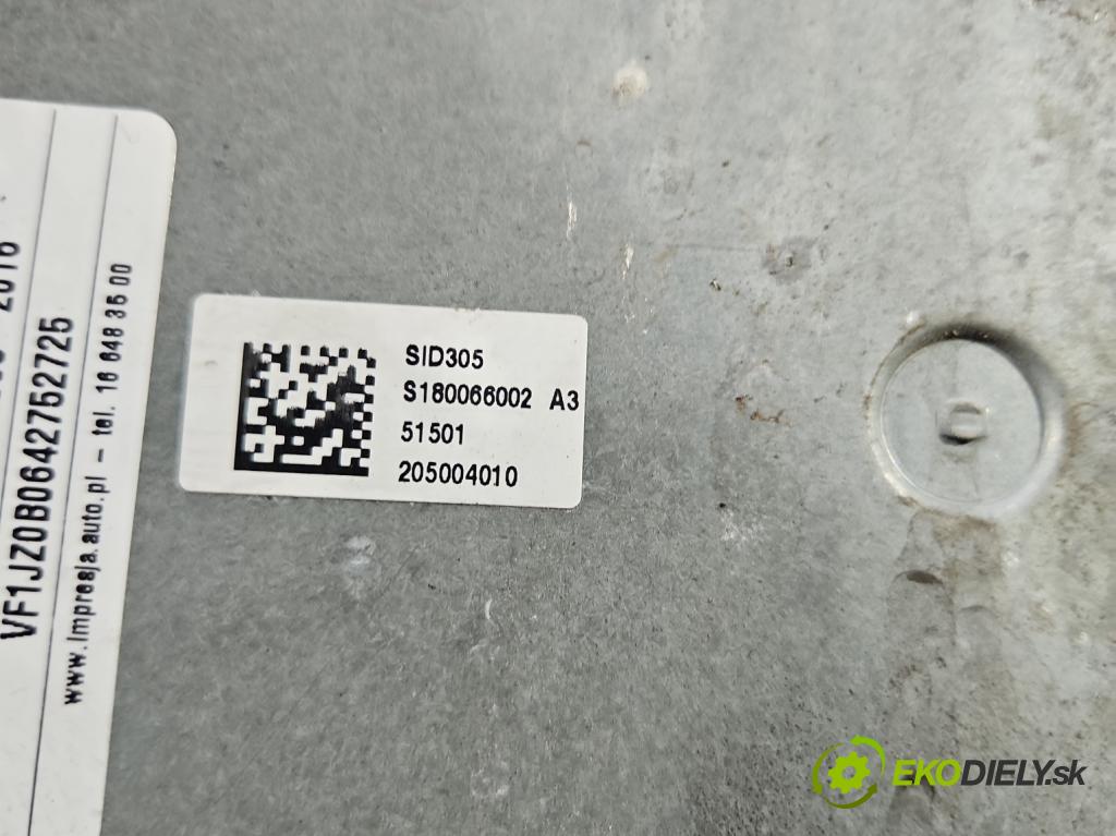 Renault Scenic III 2009-2016 1.5 dci 106 hp manual 78 kW 1461 cm3 5- řídící jednotka motoru S180067107A