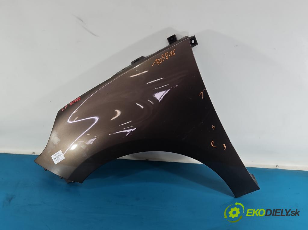 Renault Scenic III 2009-2016 1.5 dci 106 hp manual 78 kW 1461 cm3 5- blatnik přední levý 631010010R (Levý přední blatník)