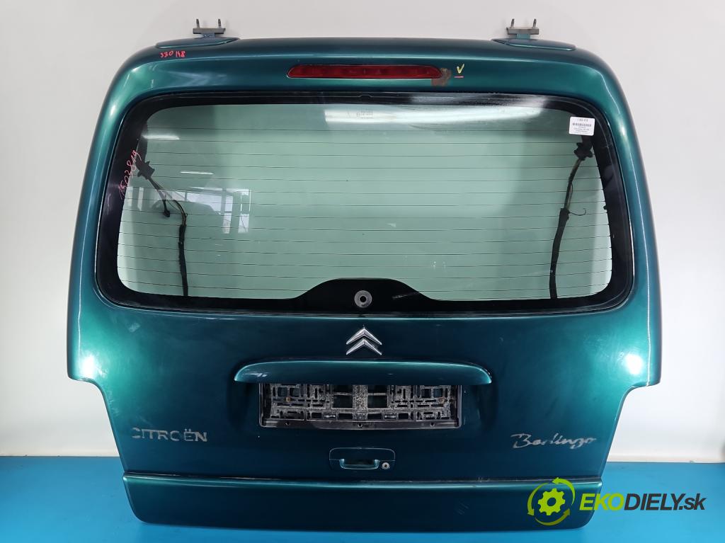 Citroen Berlingo I 1996-2008 1.6 16V 109 hp manual 80 kW 1587 cm3 5- zadní kufrové dveře  (Zadní kapota (kufr))