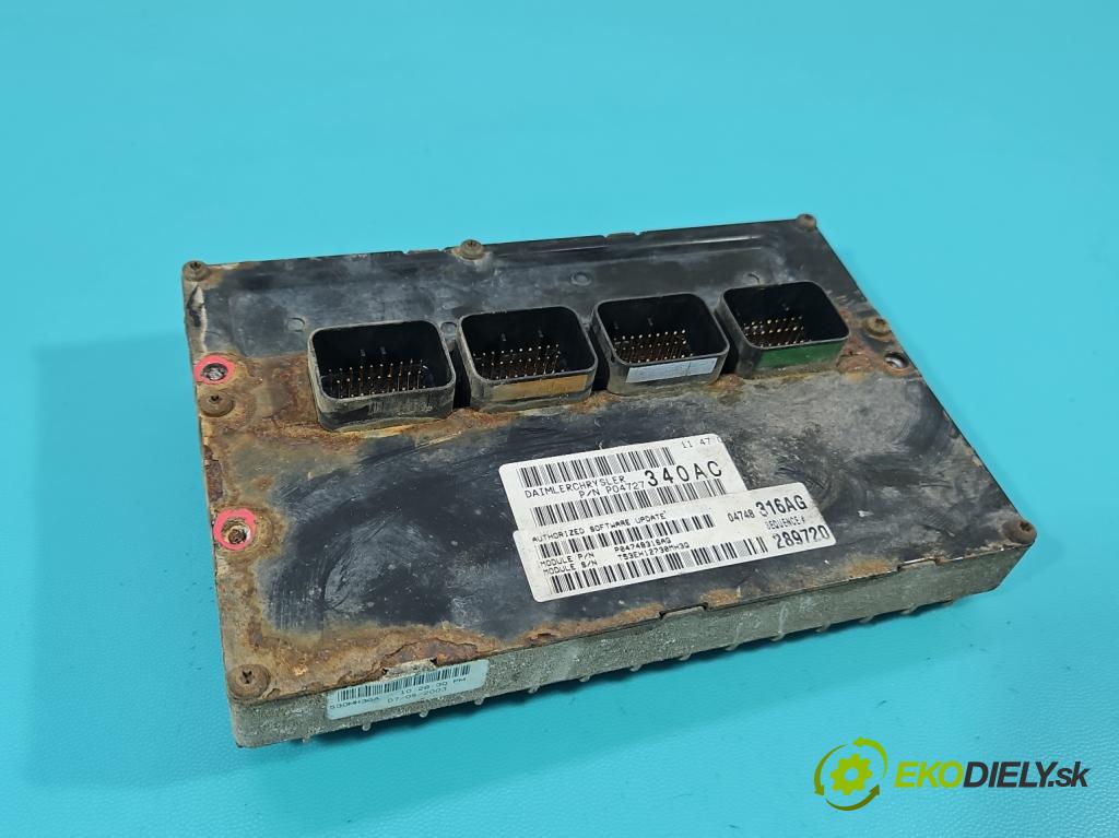 Chrysler Pacifica 3.5 V6 automatic 183 kW 3518 cm3 5- řídící jednotka motoru P04727340AC