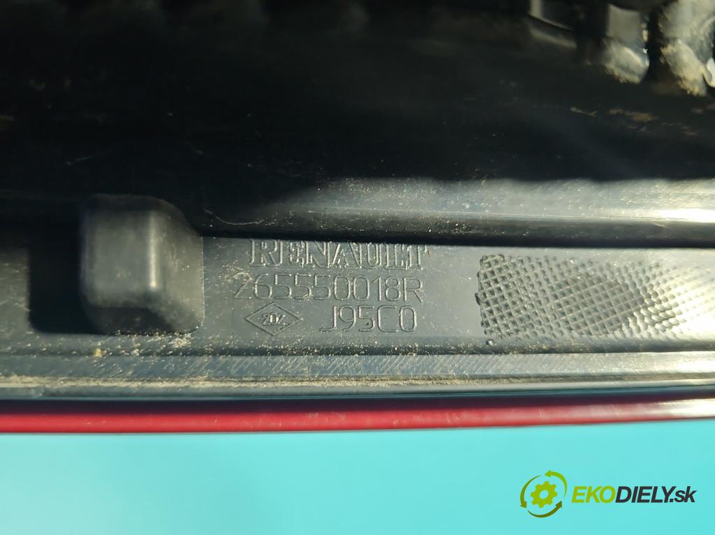 Renault Scenic III 2009-2016 1.5 dci 106 hp manual 78 kW 1461 cm3 5- světlo zadní pravé 265550018R (Klika dveří ostatní)