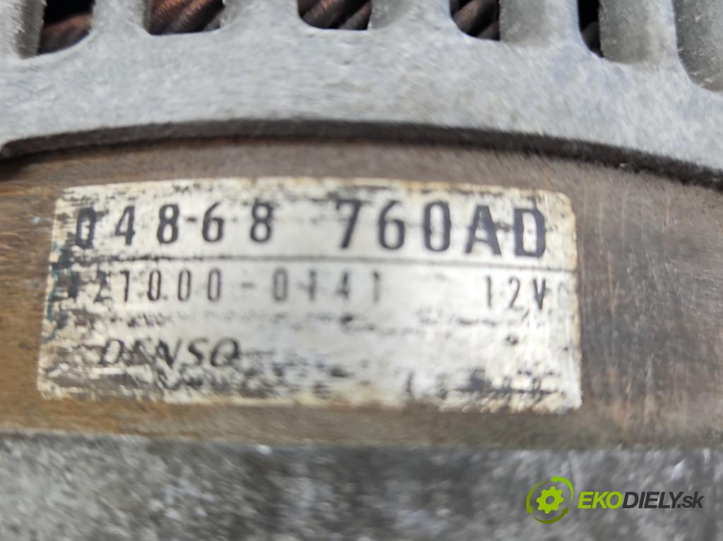 Chrysler Pacifica 3.5 V6 automatic 183 kW 3518 cm3 5- Alternator 04868-760AD (Alternátor)