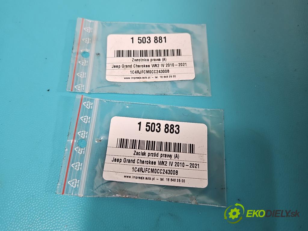 Jeep Grand Cherokee WK2 IV 2010-2021 3.0 CRD 241KM automatic 177 kW 2987 cm3 5- náboj pravé  (Náboj kola)