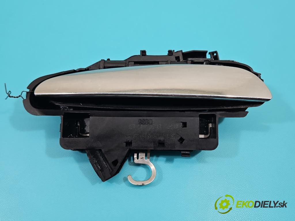 Fiat Croma II 2005-2010 1.9 jtd 120 hp manual 88 kW 1910 cm3 5- klika přední levé 51734935 (Vnější přední levá klika dveří)