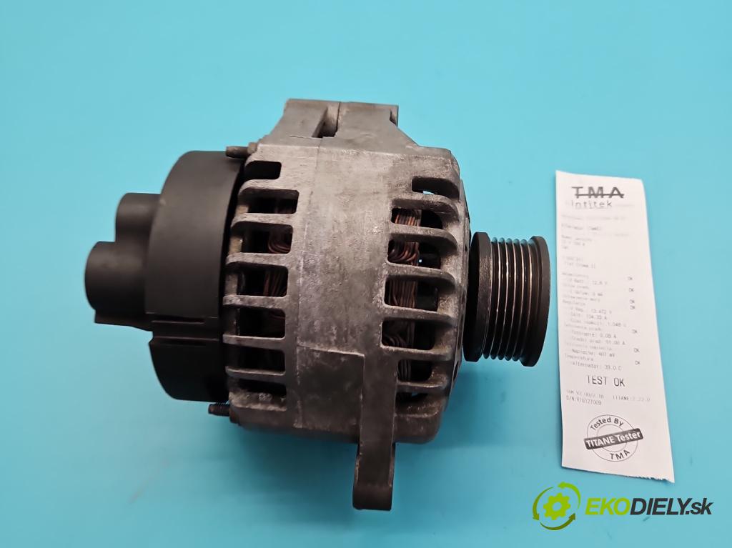 Fiat Croma II 2005-2010 1.9 jtd 120 HP manual 88 kW 1910 cm3 5- Alternator  (Alternátor)