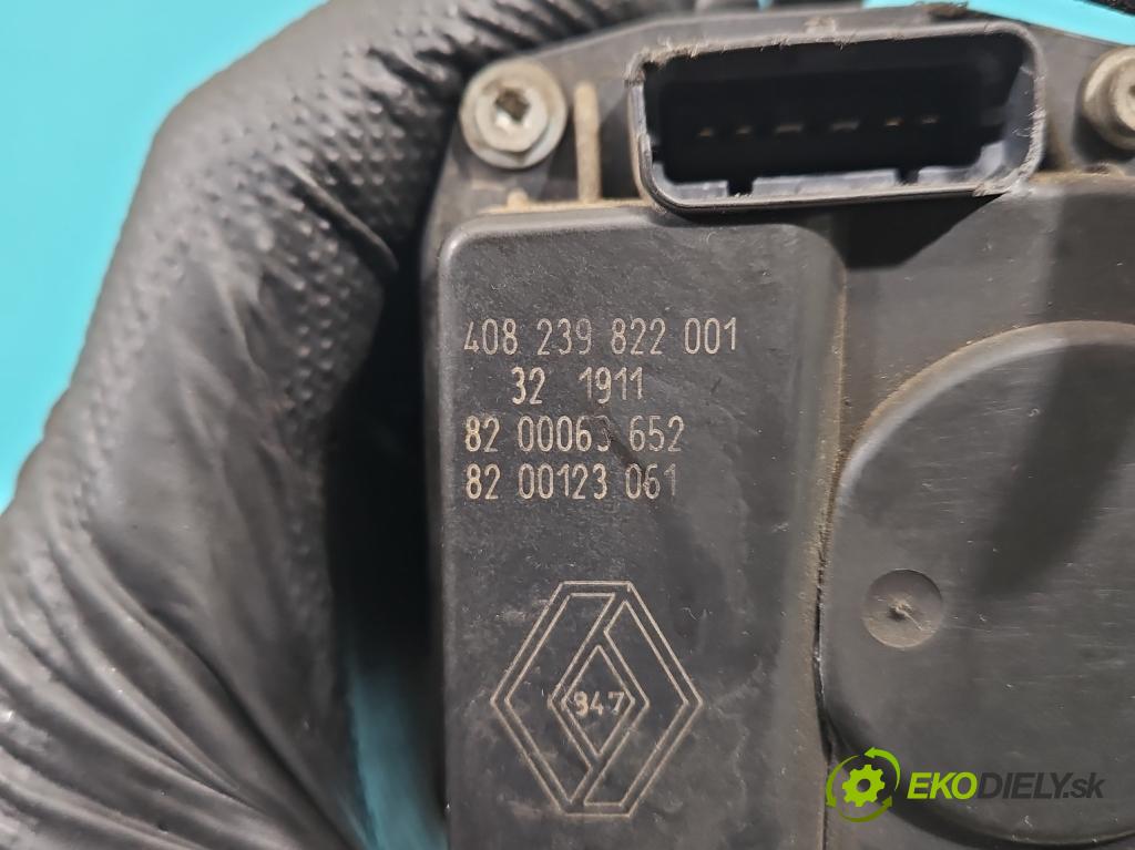 Renault Laguna II 2001-2007 1.8 16V 121KM manual 89 kW 1783 cm3 5- klapka 8200063652 (Škrtiaca klapka)