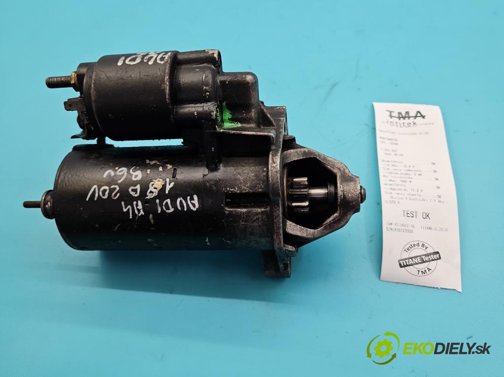 Audi A6 C5 1997-2004 1.8 T 150 HP manual 110 kW 1781 cm3 5- štartér 0001107017 (Štartér)