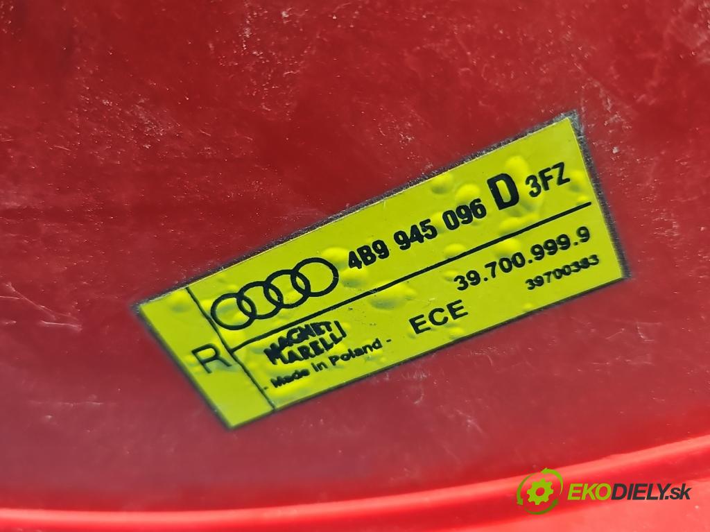 Audi A6 C5 1997-2004 1.8 T 150 hp manual 110 kW 1781 cm3 5- světlo zadní pravé 4B9945096D (Klika dveří ostatní)