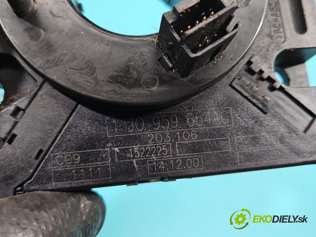 Vw Passat B5 1995-2005 1.9 tdi 131 hp manual 96 kW 1896 cm3 5- Páska: airbag 1J0959654AC (Airbag)