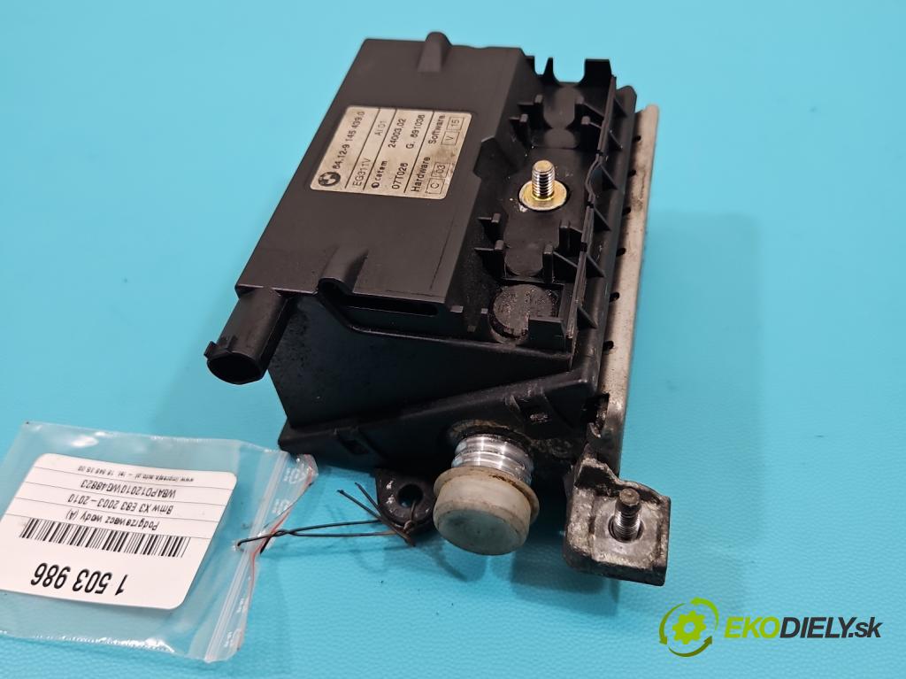 Bmw X3 E83 2003-2010 2.0d 150 HP manual 110 kW 1995 cm3 5- Ohrievač: voda: 9145439 (Ohrievanie, ventilácia)