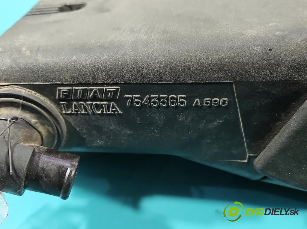 Fiat Uno 1.0 46KM manual 34 kW 999 cm3 5- obal filtra vzduchu 7543365 (Obal vzduchového filtra)