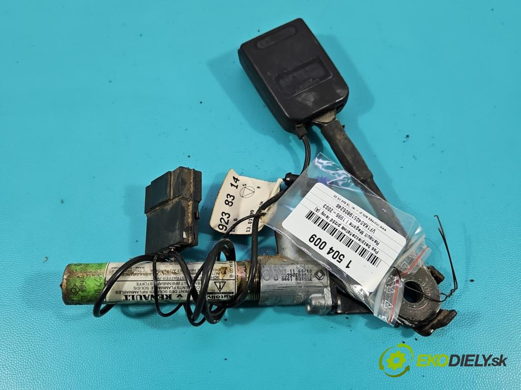 Renault Megane I 1995-2003 1.6 16V 107 HP manual 79 kW 1598 cm3 5- pas bezpečnosť: predné ľavý 7700832665J