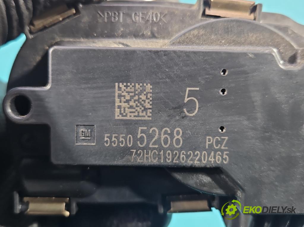 Opel Astra V  2015- 1.5 cdti 122 HP manual 90 kW 1496 cm3 5- klapka 55505268 (Škrtiaca klapka)