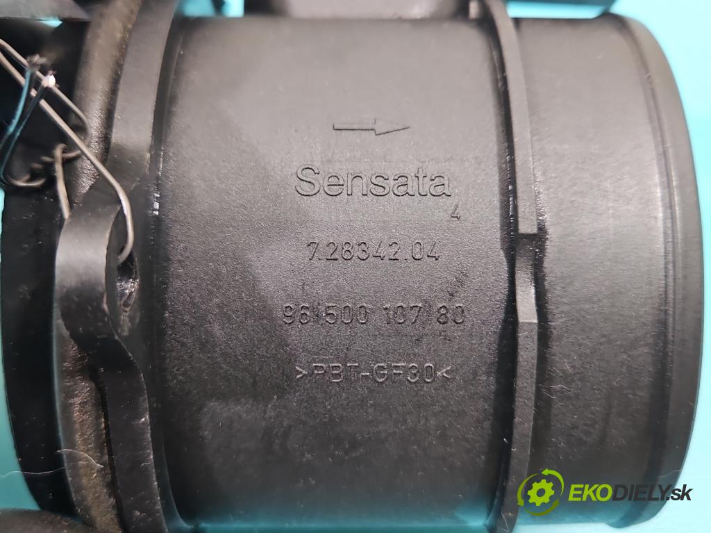 Peugeot 3008 I 2009-2016 1.6 hdi 109 HP manual 80 kW 1560 cm3 5- průtokoměr: 9650010780 (Váha vzduchu)