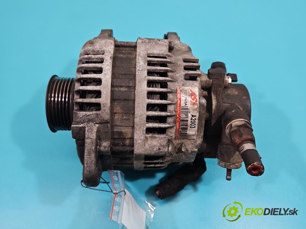 Opel Astra II 1998-2009 1.7 dti 75 HP manual 55 kW 1686 cm3 5- Alternator (Alternátor)