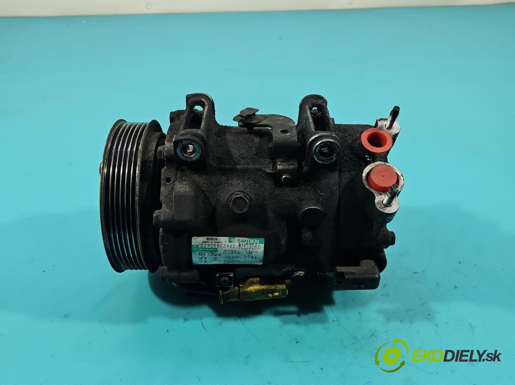 Peugeot 3008 I 2009-2016 1.6 hdi 109 HP manual 80 kW 1560 cm3 5- Kompresor: klimatizácie 9684432480 (Kompresor klimatizácie)