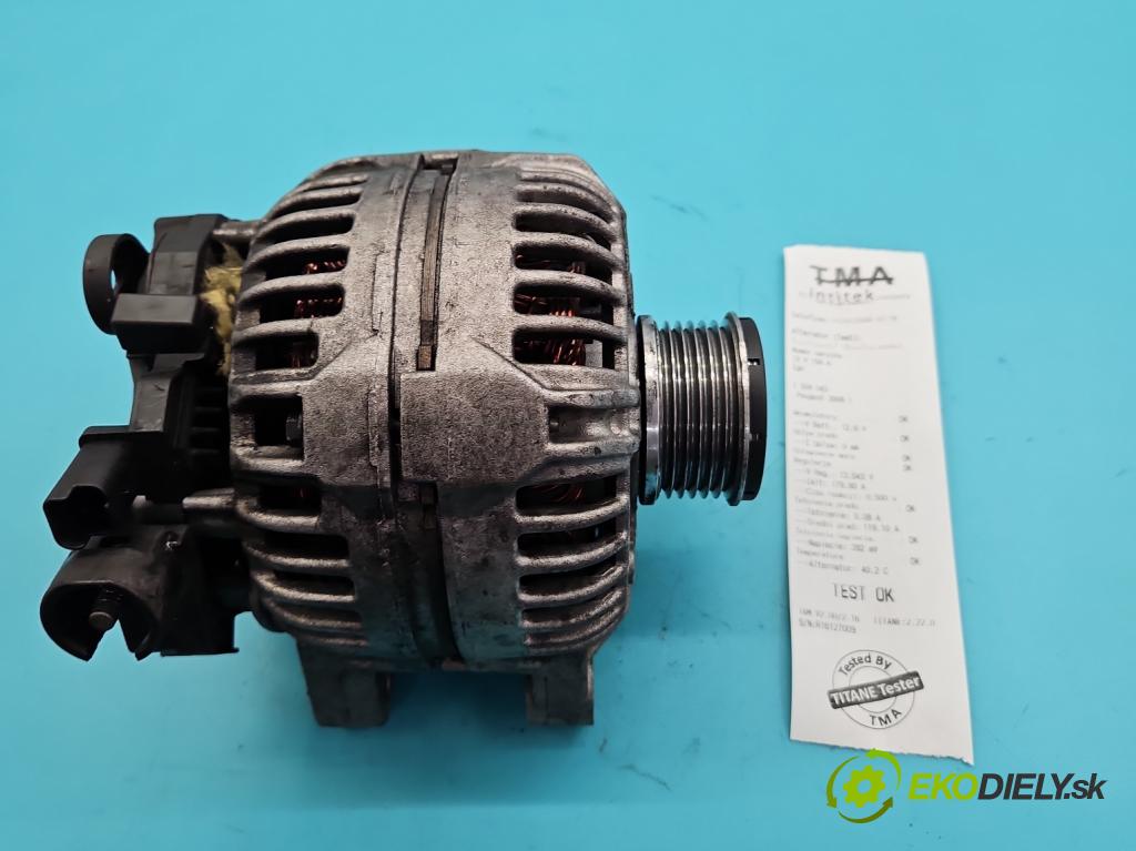 Peugeot 3008 I 2009-2016 1.6 hdi 109 HP manual 80 kW 1560 cm3 5- Alternator 9646321880 (Alternátor)