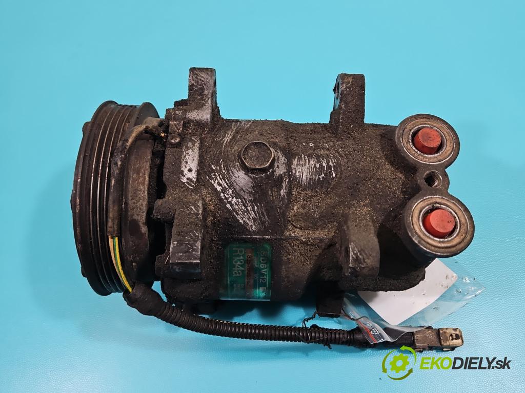 Citroen Berlingo I 1996-2008 1.6 16V 109 HP manual 80 kW 1587 cm3 5- Kompresor: klimatizácie 1431F (Kompresor klimatizácie)