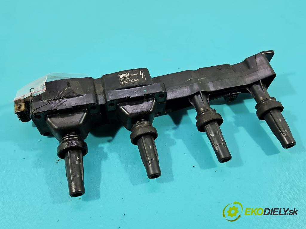 Citroen Berlingo I 1996-2008 1.6 16V 109 HP manual 80 kW 1587 cm3 5- cievka zapaľovacia 0040102045 (Zapaľovacia cievka)