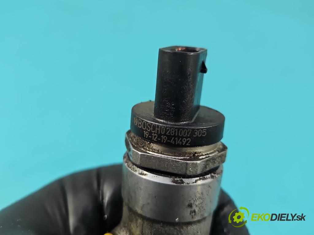 Opel Astra V  2015-2022 1.5 cdti 122 HP manual 90 kW 1496 cm3 5- lišta vstrekovacia 0281006034 (Vstrekovacia lišta)