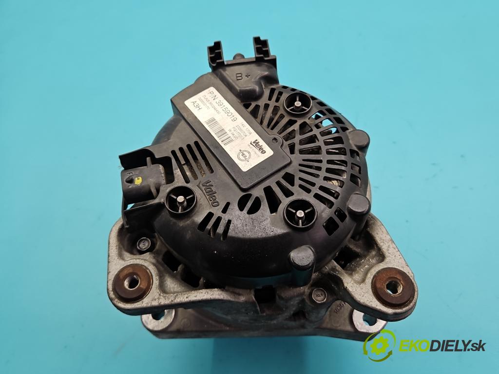 Opel Astra V  2015- 1.5 cdti 122 HP manual 90 kW 1496 cm3 5- Alternator 39159019 (Alternátor)