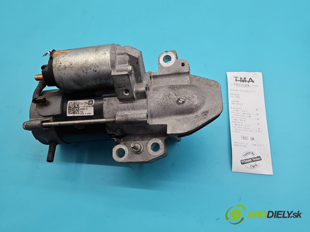 Opel Astra V  2015- 1.5 cdti 122 HP manual 90 kW 1496 cm3 5- štartér 55513254 (Štartér)