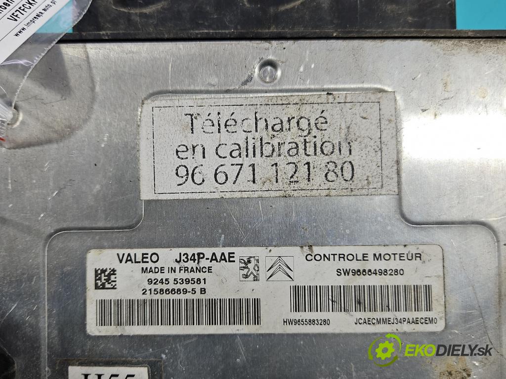 Citroen C3 I 2002-2009 1.4 8V 73 hp manual 54 kW 1360 cm3 5- řídící jednotka motoru 9245539581