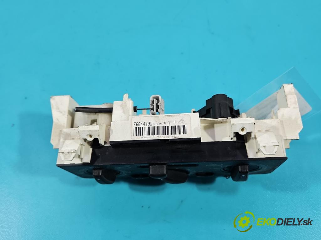Citroen C3 I 2002-2009 1.4 8V 73 hp manual 54 kW 1360 cm3 5- palubní deska panel topení F664479W
