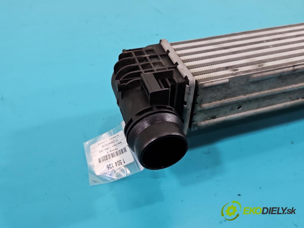 Renault Scenic III 2009-2016 1.5 dci 106 hp manual 78 kW 1461 cm3 5- Intercooler  (Intercooler (chladič stlačeného vzduchu))
