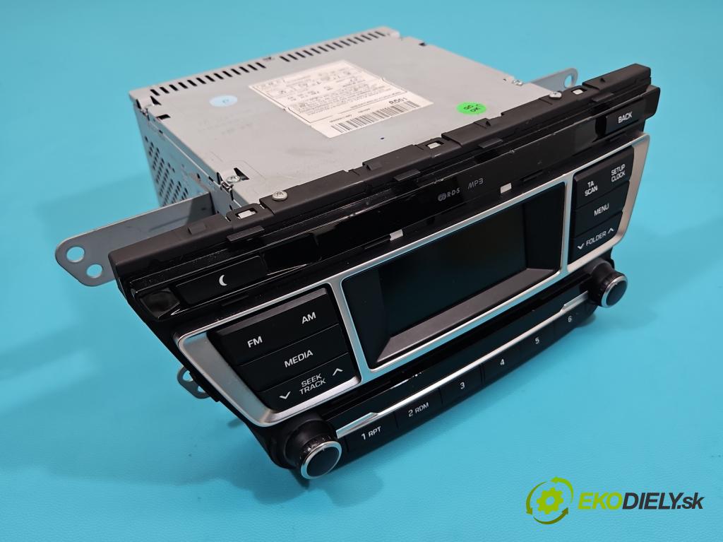 Hyundai i20 II 2014 -2020 1.2 16V 84KM manual 61.8 kW 1248 cm3 5- Radio originál 96170-C8000