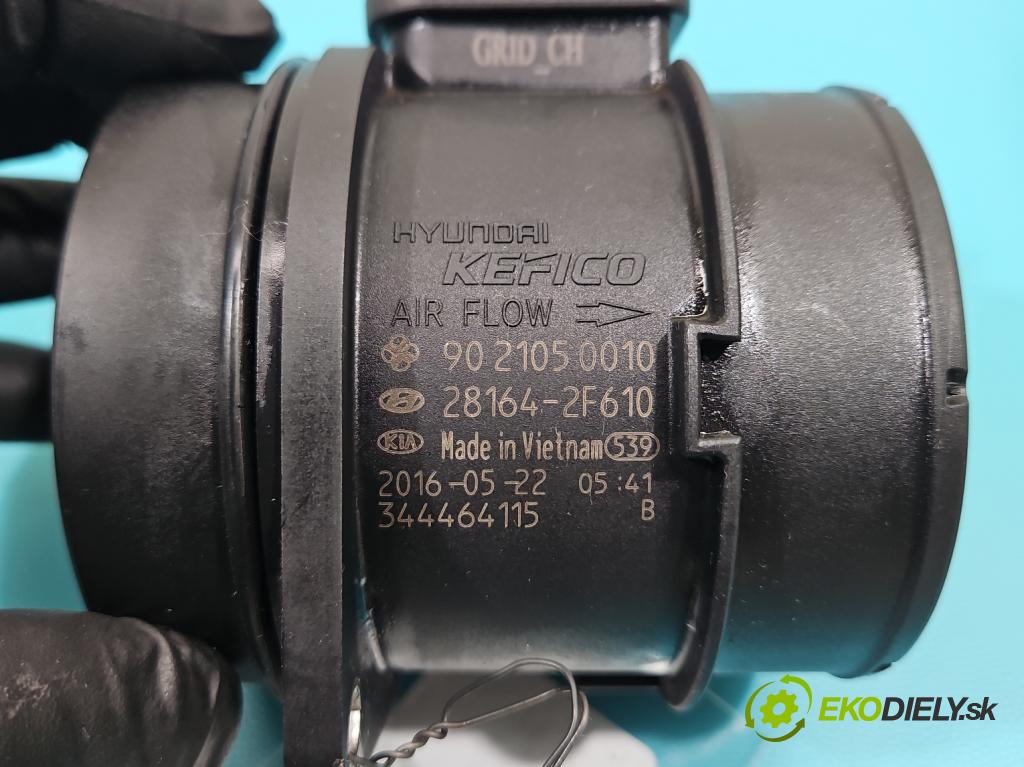 Kia Sorento III 2014-2020 2.0 crdi 185 HP automatic 136 kW 1999 cm3 5- průtokoměr: 28164-2F610 (Váha vzduchu)