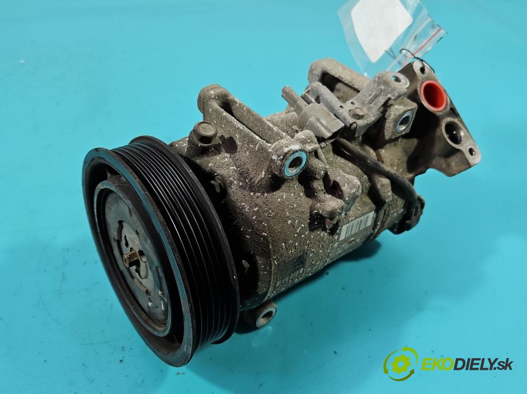 Renault Megane III 2008-2016 1.5 dci 110 HP manual 81 kW 1461 cm3 5- Kompresor: klimatizácie 8200939386A (Kompresor klimatizácie)