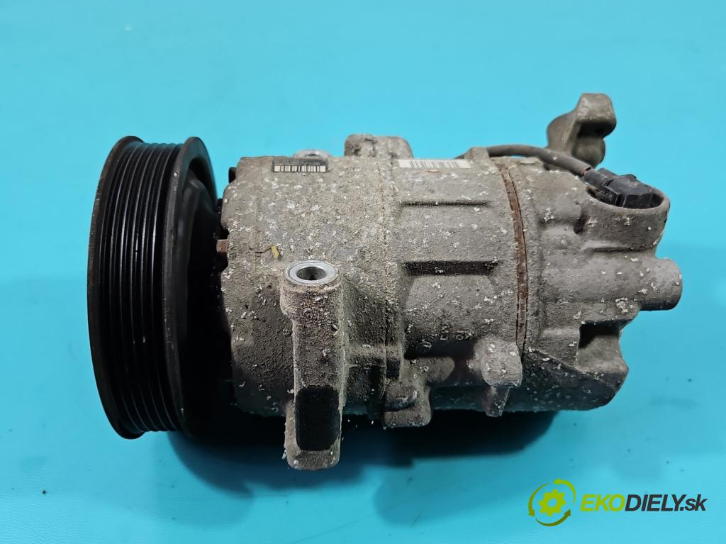Renault Megane III 2008-2016 1.5 dci 110 HP manual 81 kW 1461 cm3 5- Kompresor: klimatizácie 8200939386A (Kompresor klimatizácie)