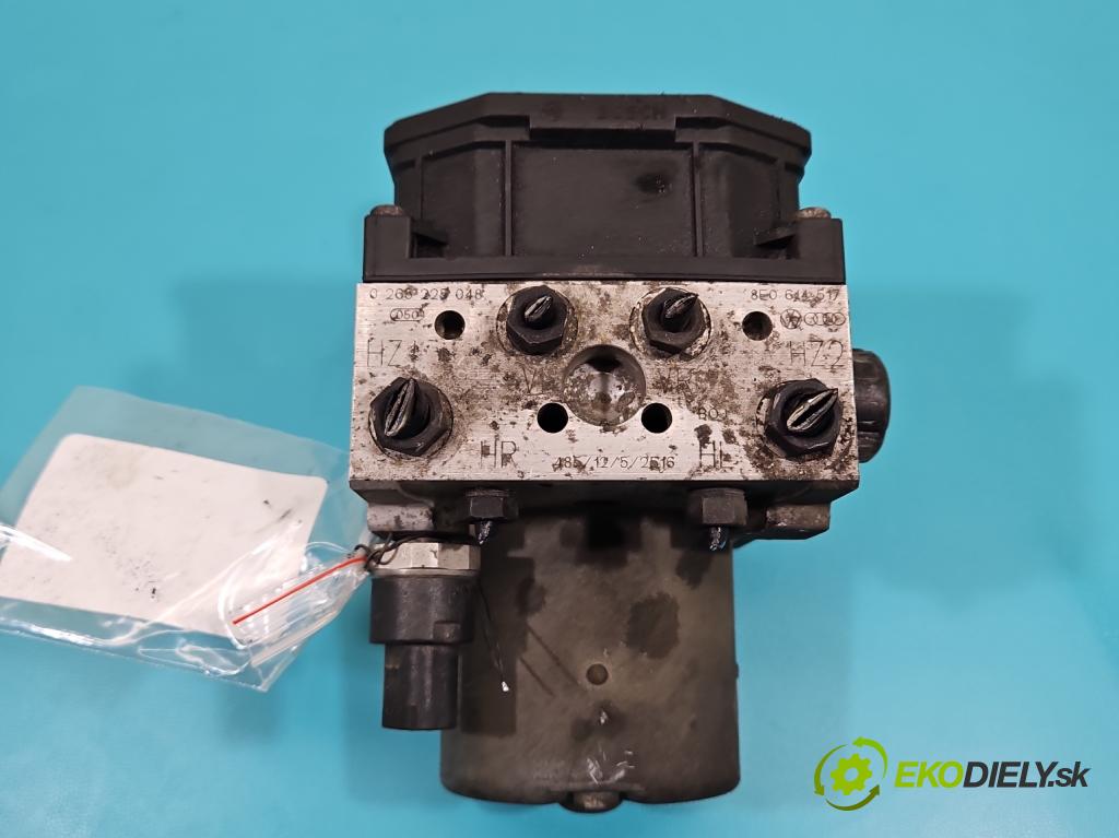 Audi A4 B6 2000-2004 1.9 tdi 101 HP manual 74 kW 1896 cm3 4- čerpadlo abs 0265225048 (Pumpa ABS)