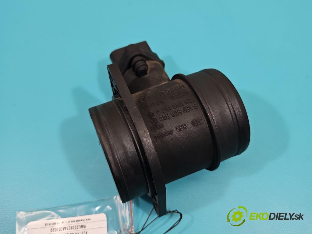 Audi A4 B6 2000-2004 1.9 tdi 101 HP manual 74 kW 1896 cm3 4- průtokoměr: 0281002531 (Váha vzduchu)